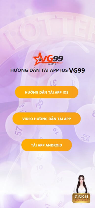 Hướng dẫn tải app vg99